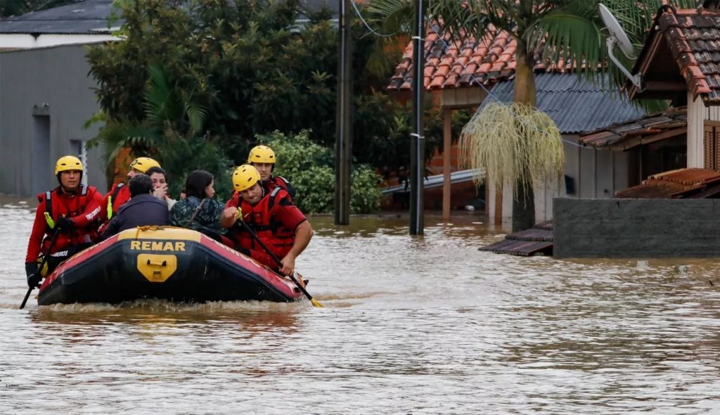 La Niña não impede chuva extrema no Sul do Brasil