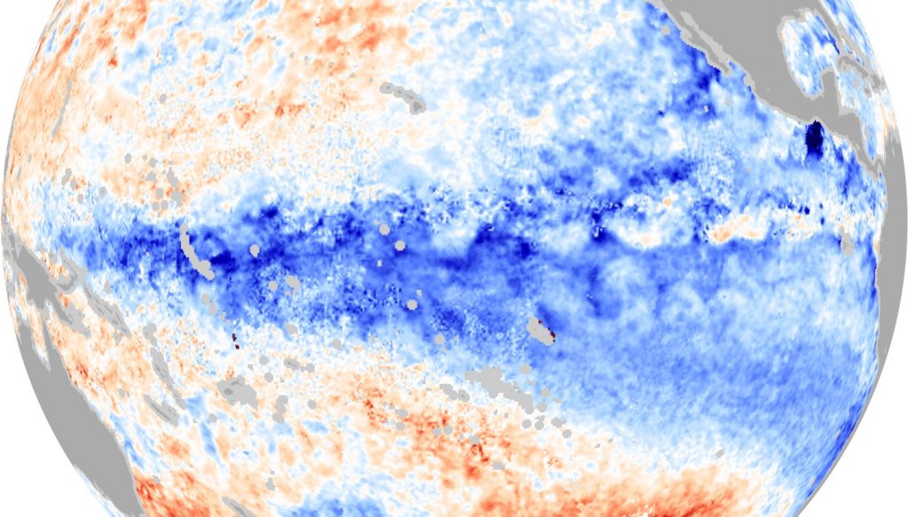 Outono teve La Niña com maior intensidade desde 1950
