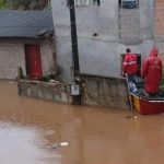 Chuva provoca inundação no Paraná