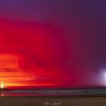 Instabilidade chegou com chuva forte e rajadas de 100 km/h