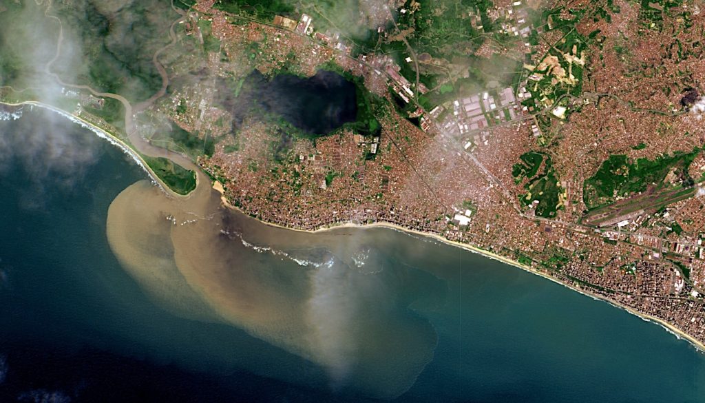 Satélite registra os efeitos da chuva extrema em Pernambuco