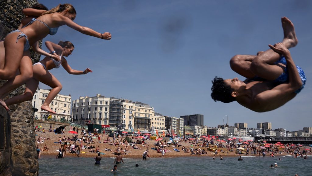 Centenas de recordes de calor despencam na Europa