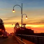 Fronteira climática traz duas estações e na mesma hora