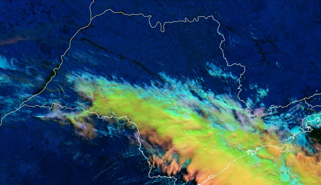 Frente fria em São Paulo atingirá o Rio de Janeiro com vento forte