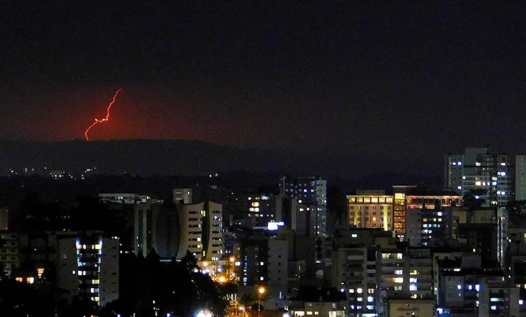O que causou os raios vermelhos vistos no Rio Grande do Sul
