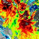 Frente fria trará chuva e fortes tempestades no Centro-Sul do Brasil
