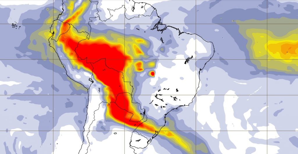 Corredor de fumaça da Amazônia vai chegar ao Sul do Brasil