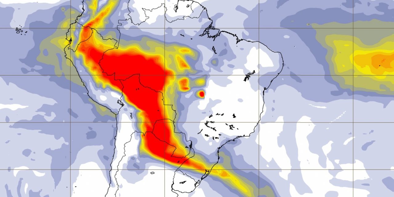 <span class="entry-title-primary">Corredor de fumaça da Amazônia vai chegar ao Sul do Brasil</span> <h2 class="entry-subtitle">Modelos que projetam a dispersão de aerossóis indicam a chegada de fumaça da Amazônia ao Rio Grande do Sul antes de uma frente fria </h2>