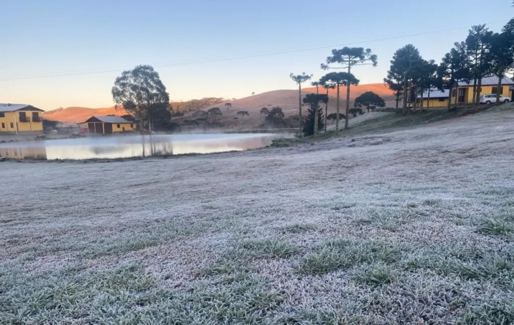 Veja as mínimas da onda de frio no Rio Grande do Sul (22/8/2022)