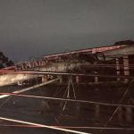 Vento violento e granizo causam destruição na Grande Porto Alegre