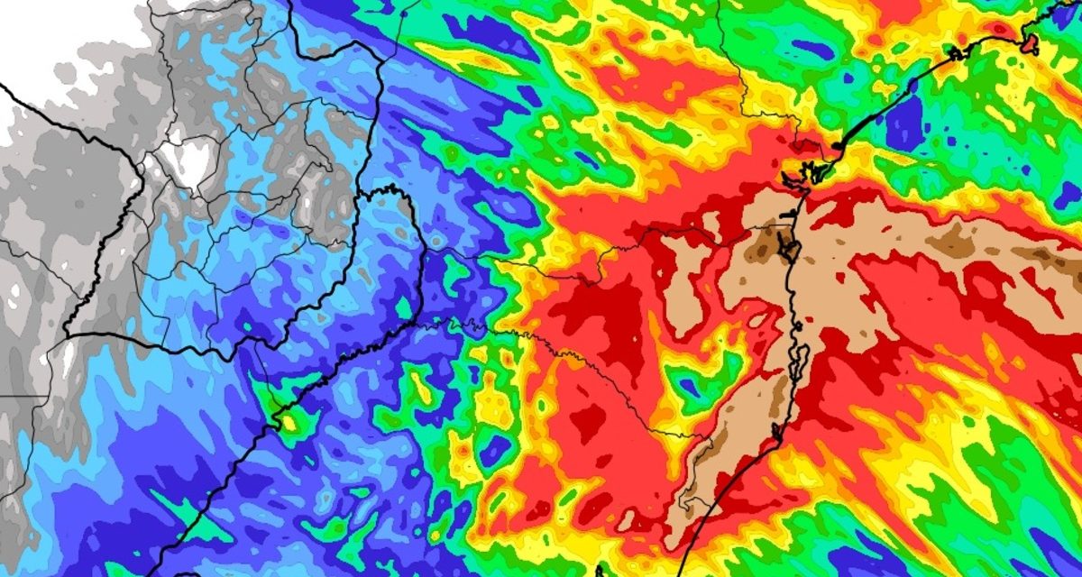 <span class="entry-title-primary">Chuva excessiva traz deslizamentos de terra e alagamentos</span> <h2 class="entry-subtitle">Volumes muito altos de chuva já foram registrados no Sul do Brasil e chuva se intensifica na região entre hoje e amanhã </h2>
