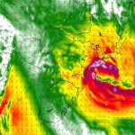 Alerta de vento forte a intenso em SC, PR, SP, RJ e MG