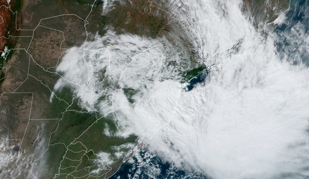 Veja as cidades na rota do vento forte a intenso do ciclone