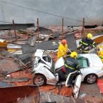 Emergência, estragos e inundações com a passagem do ciclone