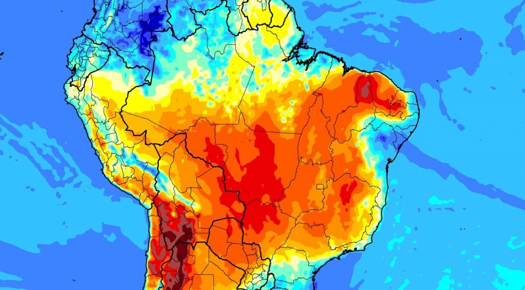 Previsão do tempo para o Dia dos Pais em todo o Brasil