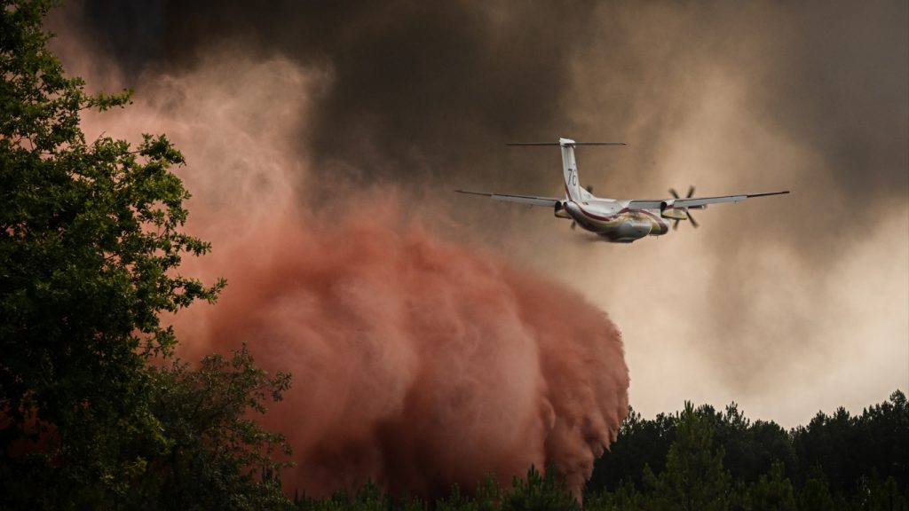 França registra maiores emissões por incêndios florestais desde 2003