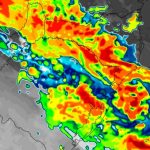 Frente fria avança pelo Sul do Brasil com chuva e tempestades