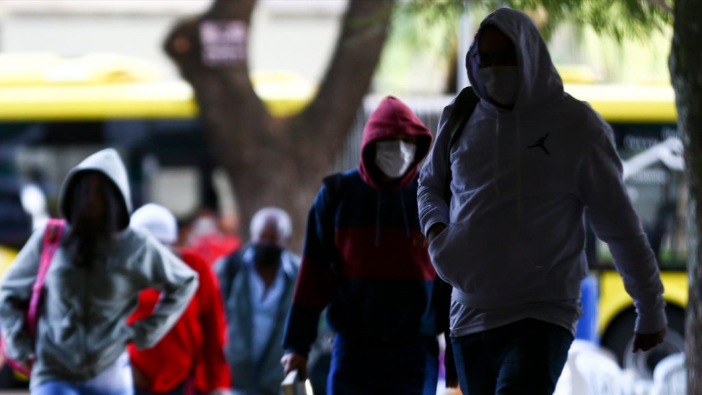 Frio vai continuar em muitas áreas do Brasil