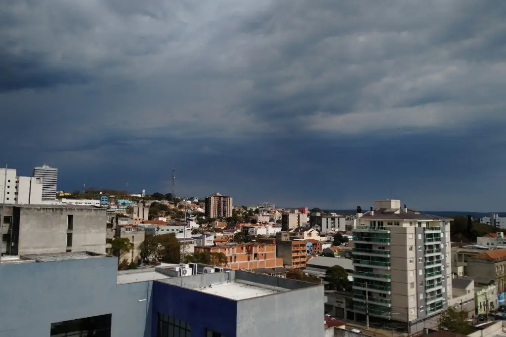 Instabilidade atinge com chuva a região da fronteira