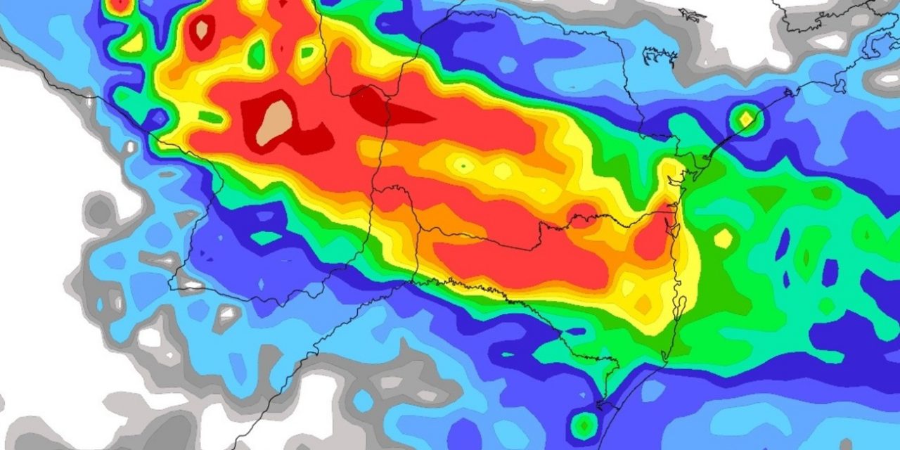 <span class="entry-title-primary">Fim de semana terá muita chuva em parte do Sul do Brasil</span> <h2 class="entry-subtitle">Volumes muito altos de chuva são esperados em parte do Sul do Brasil com áreas de instabilidade amanhã e no domingo </h2>
