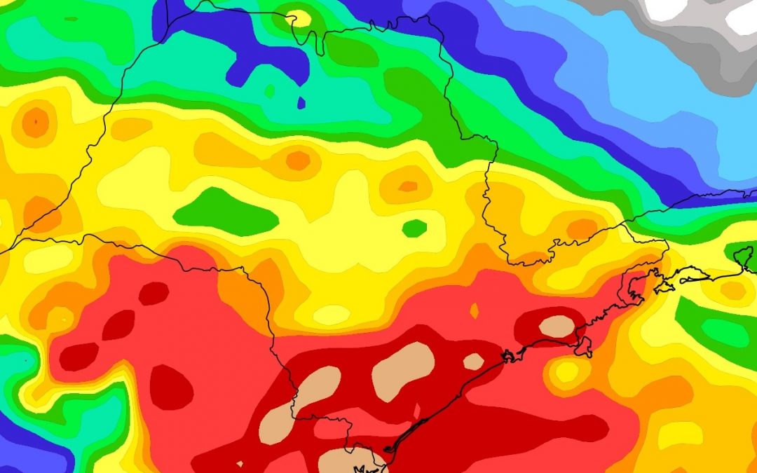 Chuva em São Paulo não só vai seguir como irá aumentar Centro de baixa pressão vai intensificar a chuva e ainda deve trazer fortes a intensas rajadas de vento com significativa agitação marítima