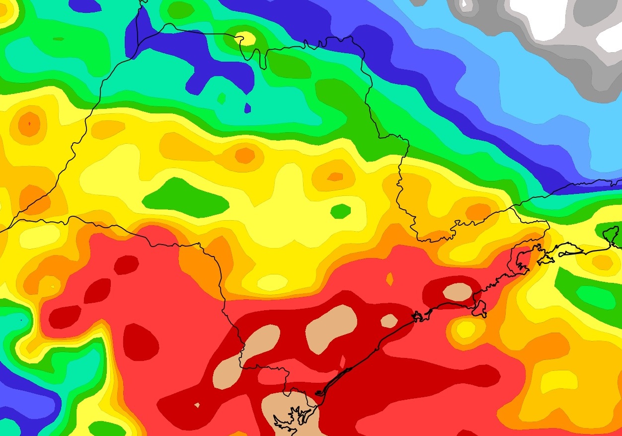 <span class="entry-title-primary">Chuva em São Paulo não só vai seguir como irá aumentar</span> <h2 class="entry-subtitle">Centro de baixa pressão vai intensificar a chuva e ainda deve trazer fortes a intensas rajadas de vento com significativa agitação marítima </h2>