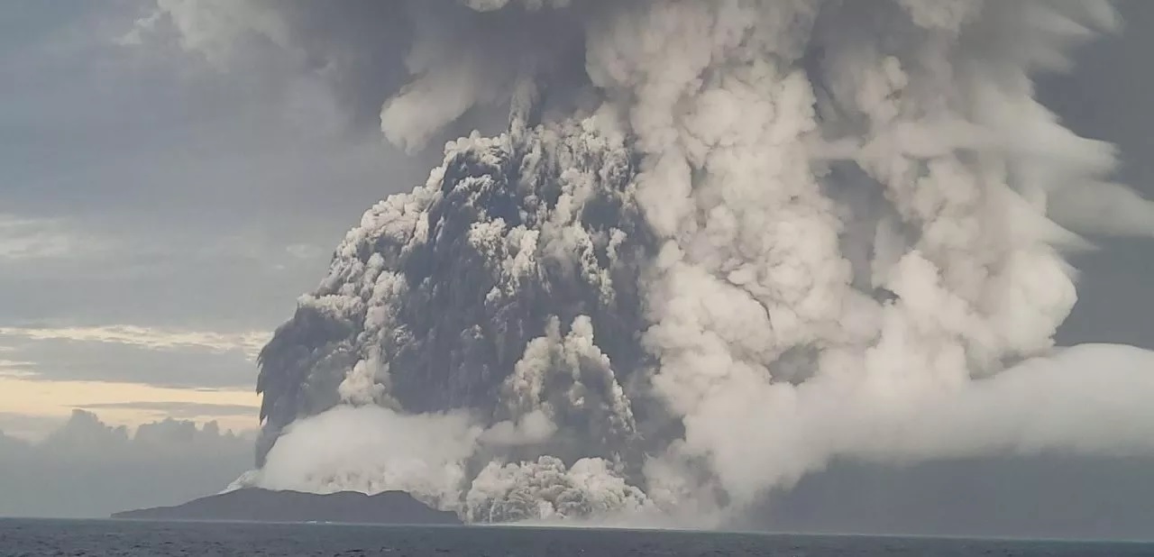 <span class="entry-title-primary">Erupção do vulcão de Tonga pode aquecer o planeta, diz a NASA</span> <h2 class="entry-subtitle">Quantidade de vapor de água que chegou à estratosfera foi sem precedentes desde o começo das medições </h2>