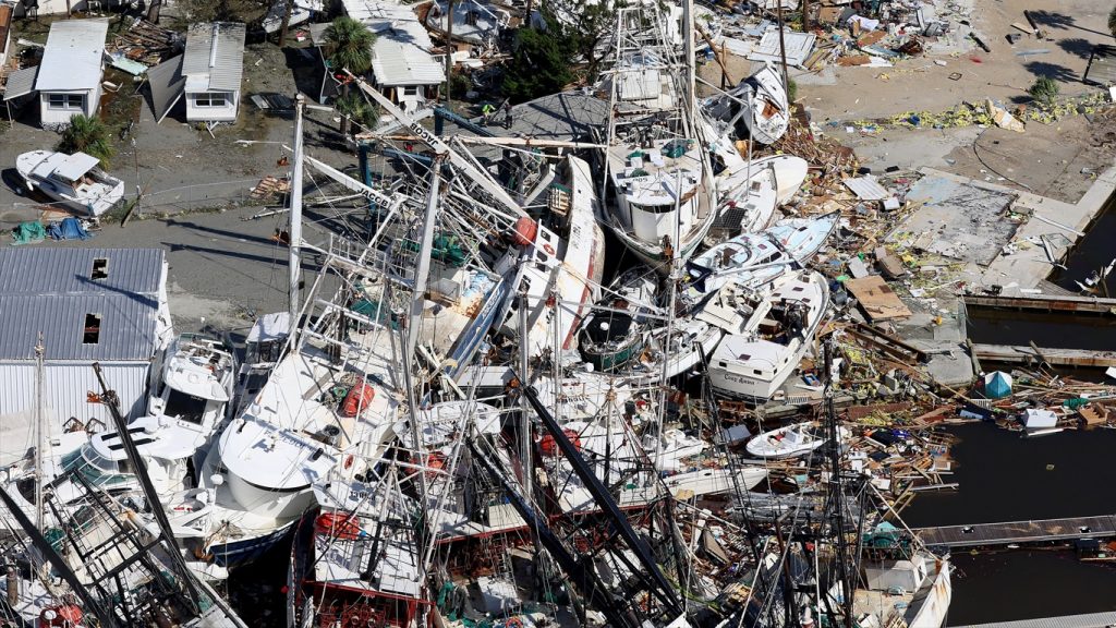 Imagens mostram nível chocante de destruição por Ian na Flórida