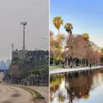 Ar frio afasta a fumaça e traz céu limpíssimo no Rio Grande do Sul