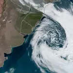 Ciclone impulsiona ar seco e frio que trará amanhecer gelado