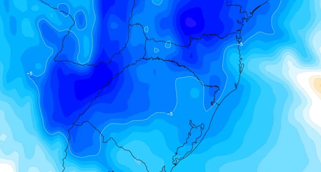 Reta final do inverno será marcada pelo frio no Sul do Brasil