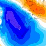 Sucessivas incursões de ar frio no começo da primavera