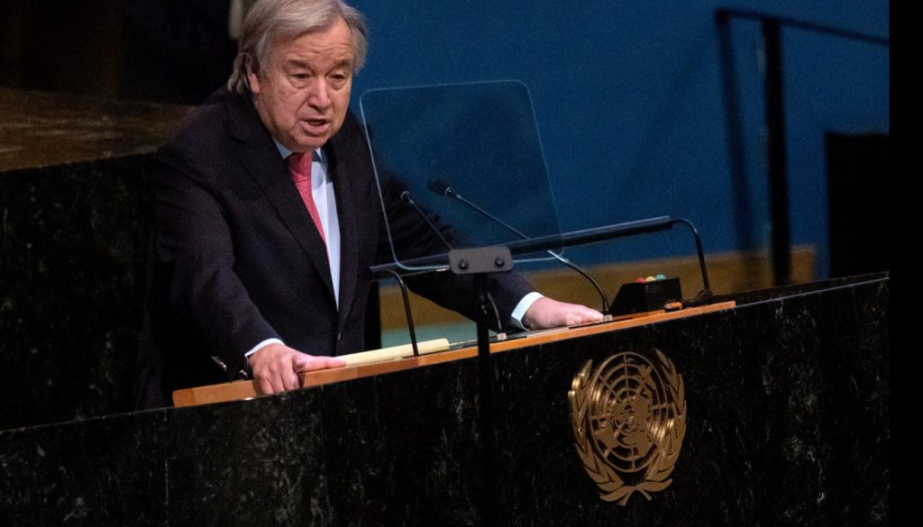 Grave alerta ao mundo na ONU sobre a crise do clima