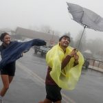 Califórnia sofre os raros efeitos de um ciclone tropical