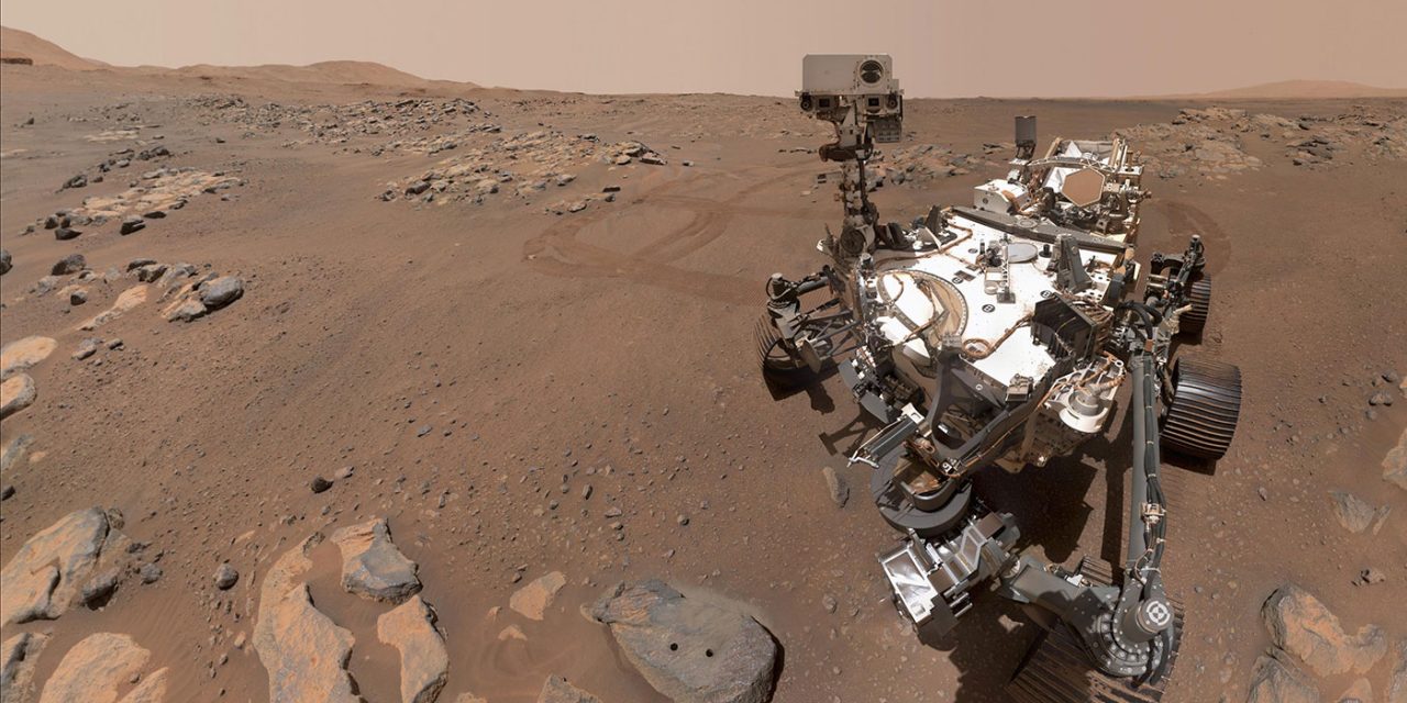 <span class="entry-title-primary">NASA encontra potenciais assinaturas biológicas em Marte</span> <h2 class="entry-subtitle">Amostras coletadas pela sonda Perseverance identificam a presença de assinaturas biológicas que podem provar vida em Marte no passado </h2>
