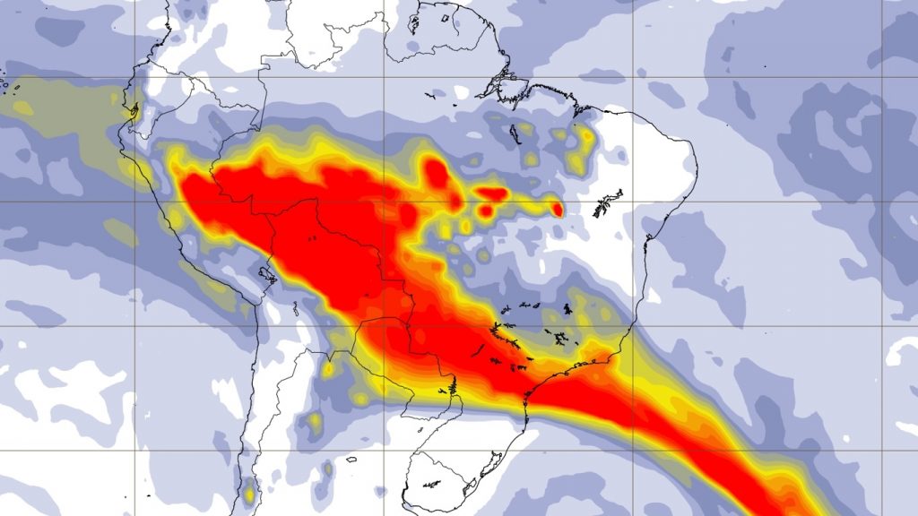 Corredor de fumaça da Amazônia atingirá São Paulo e Rio de Janeiro