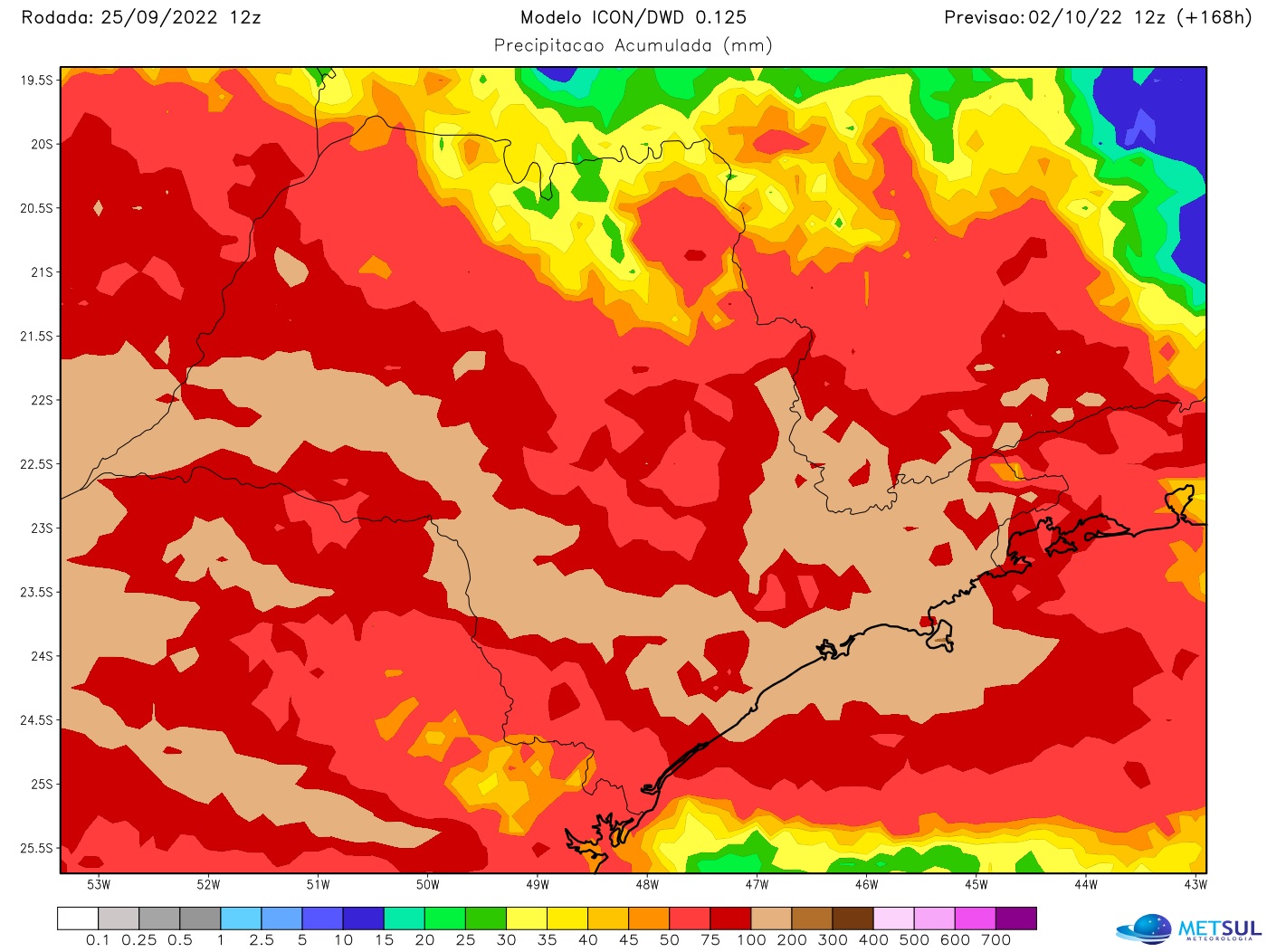 São Paulo terá chuva nesta semana - MetSul Meteorologia