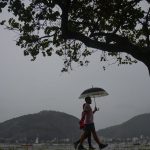 Chuva volumosa no Rio de Janeiro e no litoral de São Paulo