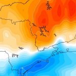 Frente fria muda o tempo em São Paulo e no Rio de Janeiro