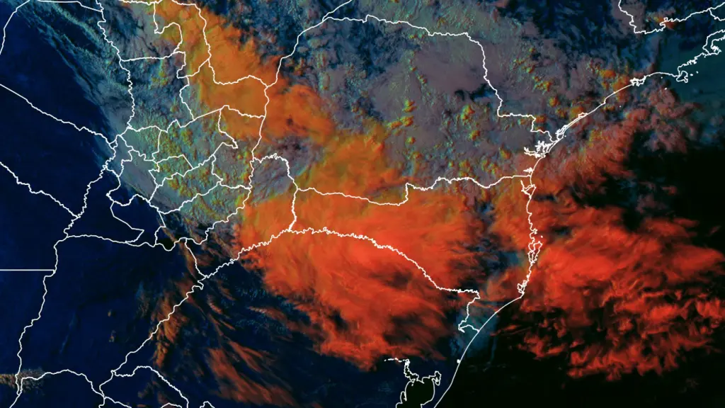 Previsão do tempo: chuva em grande parte do Sul do Brasil nesta terça-feira