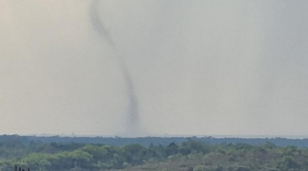 Tornados atingem a região de Brasília com estragos