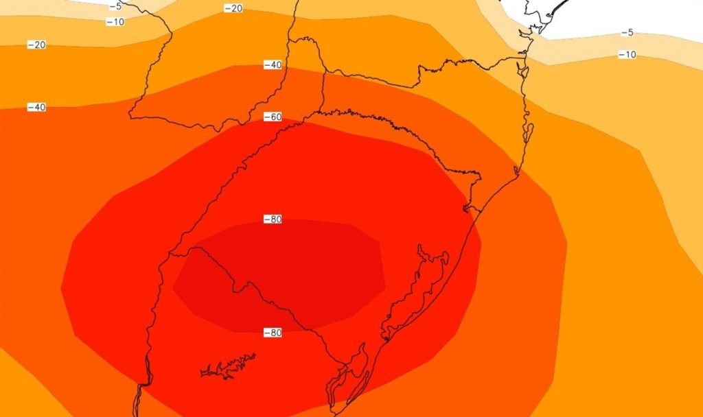 Chuva abaixo da média acende alerta para o campo gaúcho