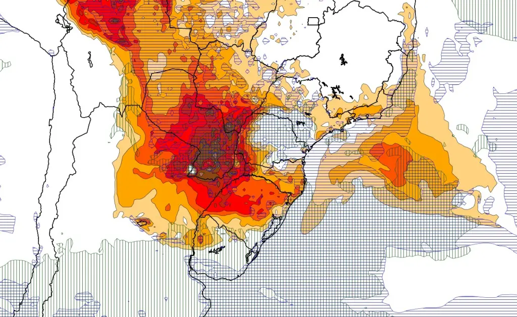 Ar tropical trará calor, chuva e temporais isolados antes de frente fria