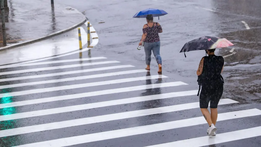 Previsão do tempo: baixa pressão trará chuva e vento no fim de semana