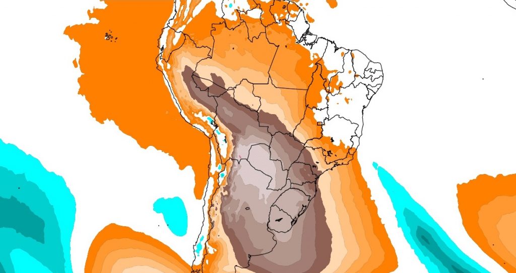 Onda de frio no Brasil pode favorecer ciclone tropical no Caribe