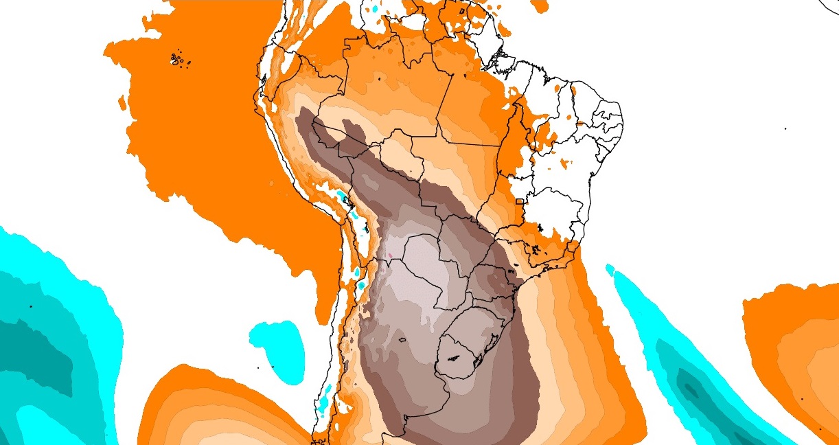 Onda de frio no Brasil pode favorecer ciclone tropical no Caribe Cadeia de eventos atmosféricos com incursão de ar gelado tardia no território brasileiro pode ter impactos em outras partes do mundo