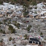 Fort Myers Beach, uma cidade destruída pelo furacão Ian