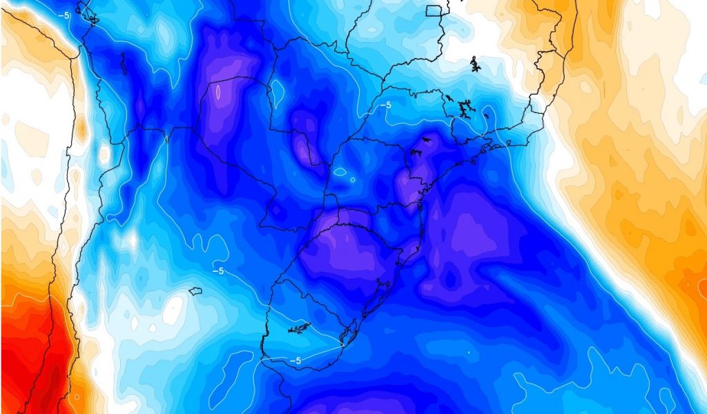 Padrão climático atípico pode trazer frio e geada em novembro
