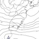 Avisos de rajadas fortes de vento Leste da Argentina ao Sul do Brasil