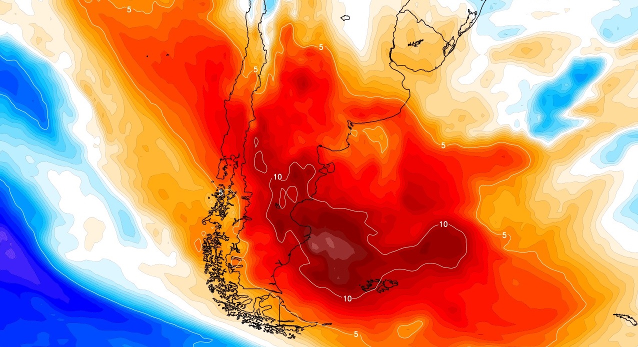 Sufoco: Argentina terá onda de calor nos próximos dias Previsão de temperatura muito acima da média principalmente em cidades do Oeste (Cuyo) e da região patagônica em fim de novembro de muito calor